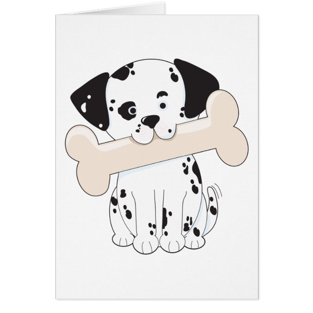 Dalmatiaan met Bone (Voorkant)