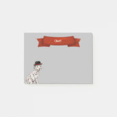 Dalmatiaan met Pet schilderen Post-it® Notes (Voorkant)