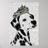Dalmatiaan met Tiara Poster (Voorkant)