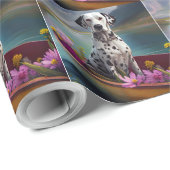 Dalmatiaan op een peddel: een Schilderachtig avont Cadeaupapier (Rol Hoek)