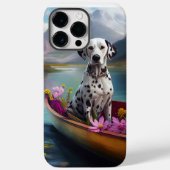 Dalmatiaan op een peddel: een Schilderachtig avont Case-Mate iPhone Case (Achterkant)
