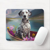 Dalmatiaan op een peddel: een Schilderachtig avont Muismat (Met muis)