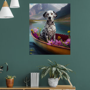 Dalmatiaan op een peddel: een Schilderachtig avont Poster