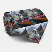 Dalmatiaan op een peddel: een Schilderachtig avont Stropdas (Opgerold)