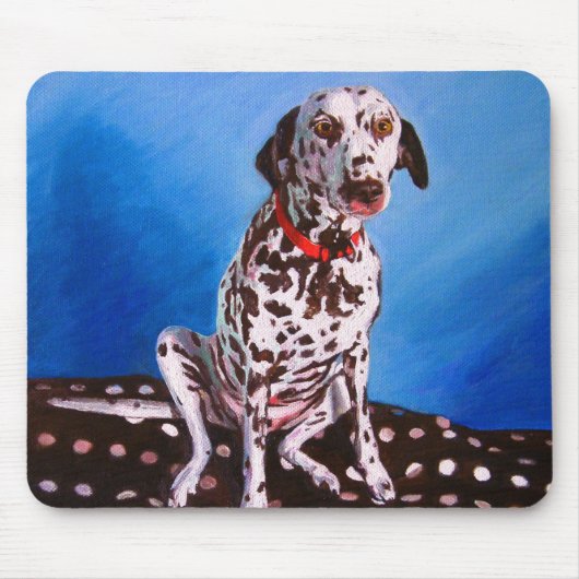 Dalmatiaan op spottzitting 2011 muismat (Voorkant)