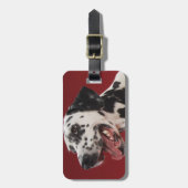 Dalmatiaans Bagagelabel (Voorkant verticaal)