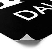 Dalmatiaans Breed Art Poster (Hoek)