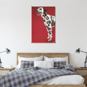 Dalmatiaans Canvas Afdruk (Insitu (Slaapkamer))