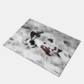 Dalmatiaans gezicht deurmat (Schuin)