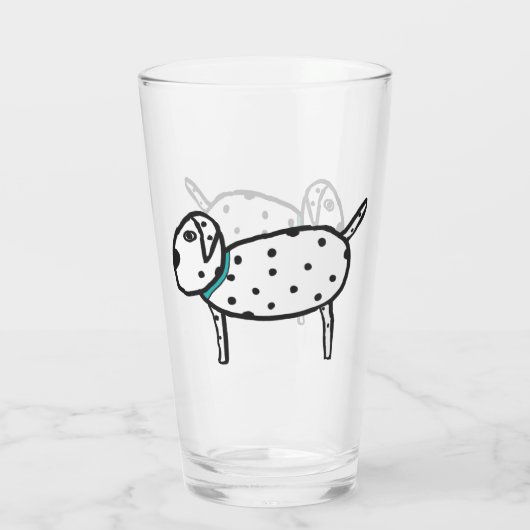 Dalmatiaans Glas (Achterkant)