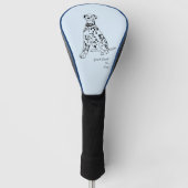 dalmatiaans golfheadcover (Voorkant)