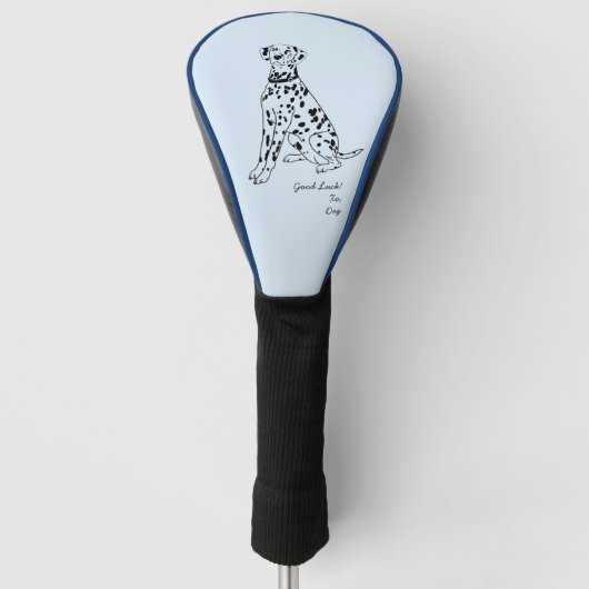 dalmatiaans golfheadcover (Voorkant)