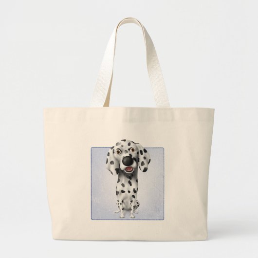 Dalmatiaans Grote Tote Bag (Voorkant)