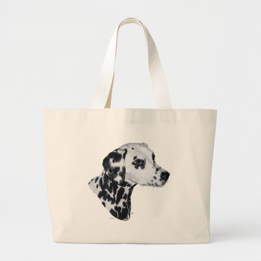 Dalmatiaans Grote Tote Bag (Voorkant)