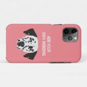 Dalmatiaans Hoesje-Mate iPhone Case (Achterkant (horizontaal))