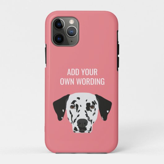 Dalmatiaans Hoesje-Mate iPhone Case (Achterkant)