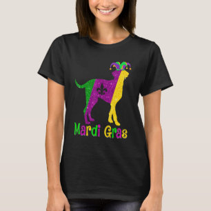 Dalmatiaans Hondenliefhebber Mardi Gras Carnival J T-shirt