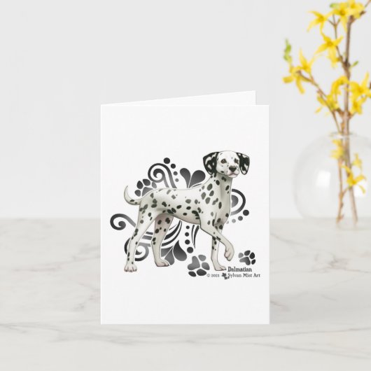 Dalmatiaans Kaart (Gele Bloem)