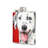 Dalmatiaans kleurenblok heupfles (Links)