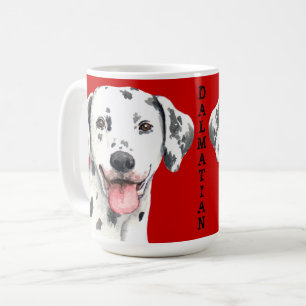 Dalmatiaans kleurenblok koffiemok