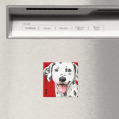 Dalmatiaans kleurenblok magneet (Insitu (Vaatwasser))