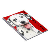Dalmatiaans kleurenblok notitieboek (Rechterzijde)