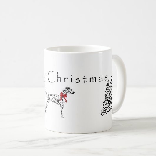 Dalmatiaans Koffiemok (Voorkant rechts)