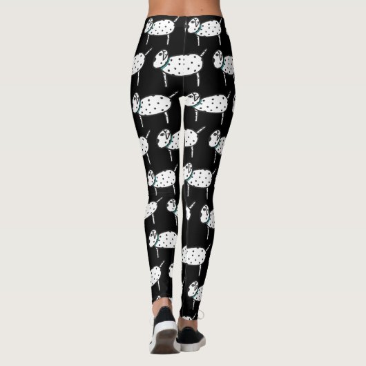 Dalmatiaans Leggings (Achterkant)
