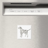 Dalmatiaans Magneet (Insitu (Vaatwasser))