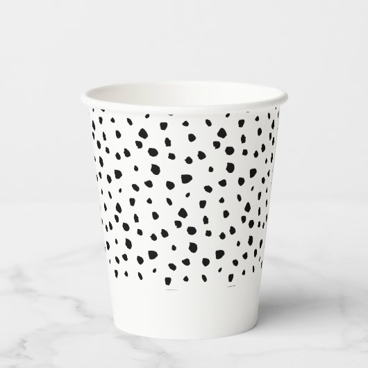 Dalmatiaans Papieren Bekers (Achterkant)
