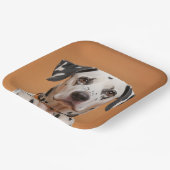 Dalmatiaans Papieren Bordje (Gebogen)