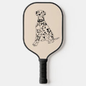 dalmatiaans pickleball paddle (Voorkant)