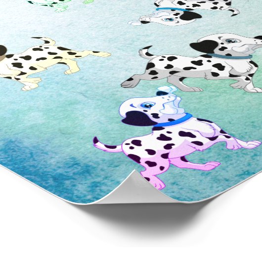 Dalmatiaans Poster (Hoek)