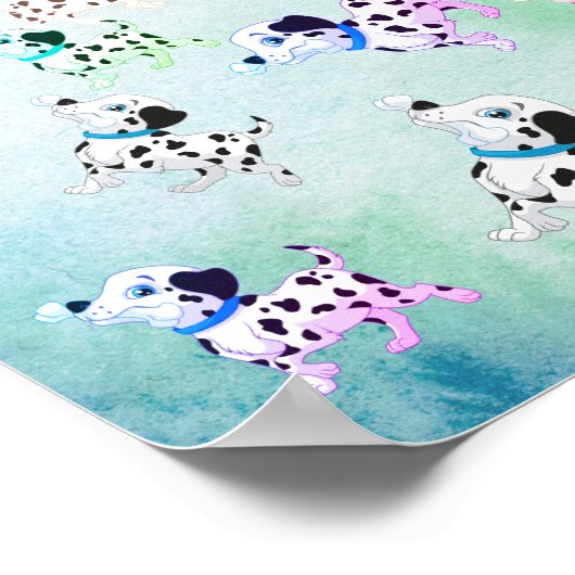 Dalmatiaans Poster (Hoek)