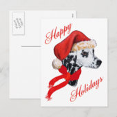 Dalmatiaans Prettige feestdagen (Voorkant / Achterkant)