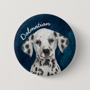 Dalmatiaans Ronde Button 5,7 Cm
