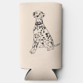 dalmatiaans seltzer blikjeskoeler (Voorkant)