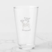 Dalmatiaans startpunt glas (Achterkant)