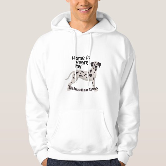 Dalmatiaans startpunt hoodie (Voorkant)