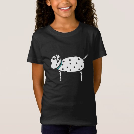 Dalmatiaans T-shirt (Voorkant)