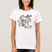 Dalmatiaans T-shirt (Voorkant)