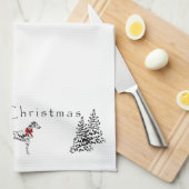 Dalmatiaans Theedoek (Quarter Fold)