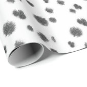 Dalmatiaans verlooppapier cadeaupapier (Rol Hoek)