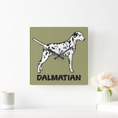 Dalmatiaans Vierkante Klok (Huis)