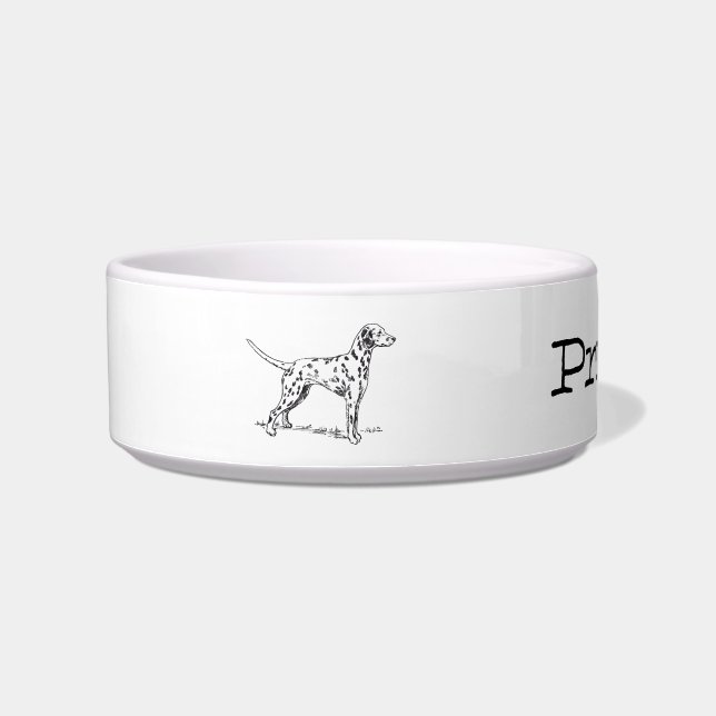 Dalmatiaans Voerbakje (Links)