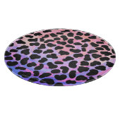 Dalmatiaans zwart-roze afdrukken snijplank (Hoek)