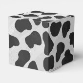 Dalmatiaans zwart-wit afdrukken bedankdoosjes (Achterkant)