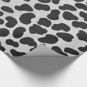 Dalmatiaans zwart-wit afdrukken cadeaupapier (Hoek)