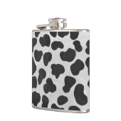 Dalmatiaans zwart-wit afdrukken heupfles (Links)