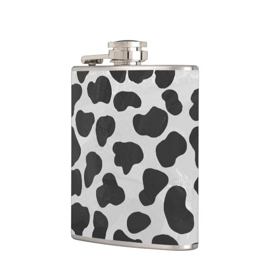 Dalmatiaans zwart-wit afdrukken heupfles (Links)